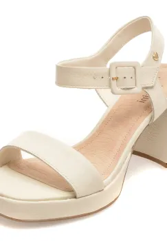 Sandale elegante FLAVIA PASSINI albe, 356310, din piele naturala imagine