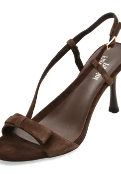 Sandale elegante FLAVIA PASSINI maro, ATH217, din piele intoarsa imagine