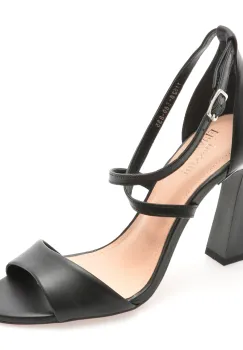 Sandale elegante FLAVIA PASSINI negre, 1162835, din piele naturala imagine