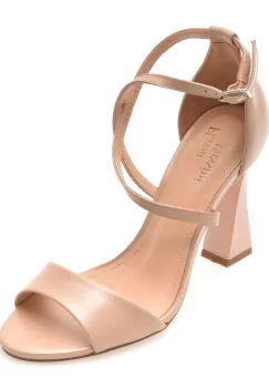 Sandale elegante FLAVIA PASSINI nude, 1162835, din piele naturala imagine