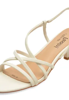 Sandale elegante FLAVIA PASSINI nude, 26261, din piele ecologica imagine