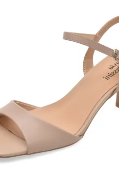 Sandale elegante FLAVIA PASSINI nude, X642, din piele naturala imagine