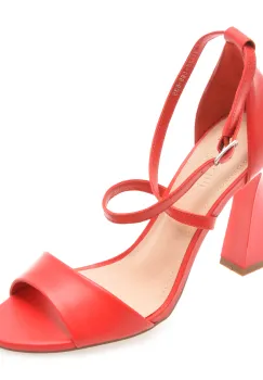 Sandale elegante FLAVIA PASSINI rosii, 1162835, din piele naturala imagine