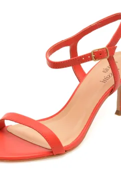 Sandale elegante FLAVIA PASSINI rosii, 373402, din piele naturala imagine