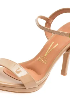 Sandale elegante VIZZANO maro, 6210101, din piele ecologica imagine