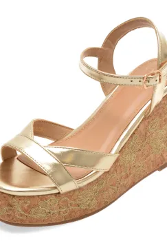 Sandale EPICA aurii, 989, din piele ecologica imagine