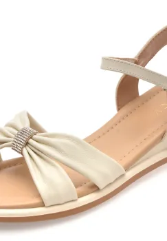 Sandale EPICA bej, 1367H11, din piele naturala imagine