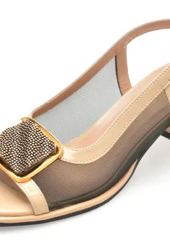 Sandale EPICA bej, 6020250, din material textil imagine