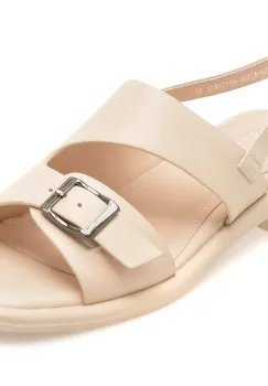 Sandale EPICA bej, LD1258, din piele naturala imagine