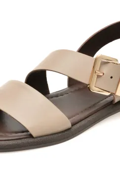 Sandale EPICA gri, 1766395, din piele naturala imagine