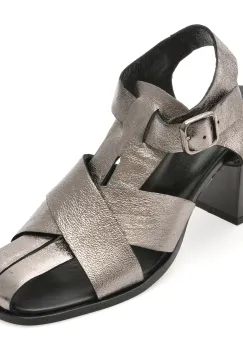 Sandale EPICA gri, 3352, din piele naturala imagine