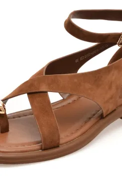 Sandale EPICA maro, 1258589, din piele intoarsa imagine