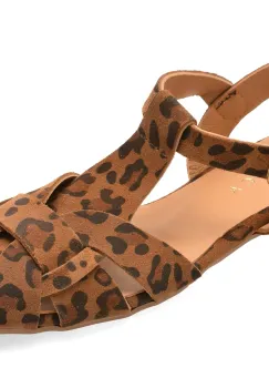 Sandale EPICA maro, 67, din piele naturala imagine