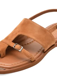 Sandale EPICA maro, D672, din piele intoarsa imagine