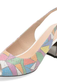 Sandale EPICA multicolor, JI60052, din piele intoarsa imagine