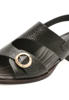 Sandale EPICA negre, 2772018, din piele naturala lacuita imagine