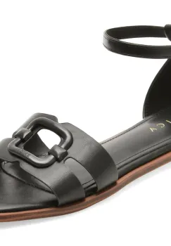 Sandale EPICA negre, 82988, din piele ecologica imagine