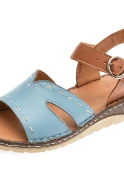 Sandale FLAVIA PASSINI albastre, 1160, din piele naturala imagine