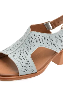 Sandale FLAVIA PASSINI albastre, 1389H13, din piele naturala imagine