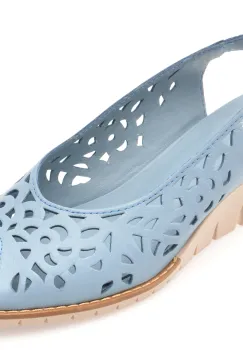 Sandale FLAVIA PASSINI albastre, 6512, din piele naturala imagine