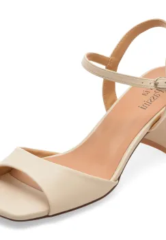 Sandale FLAVIA PASSINI albe, HZY63, din piele naturala imagine