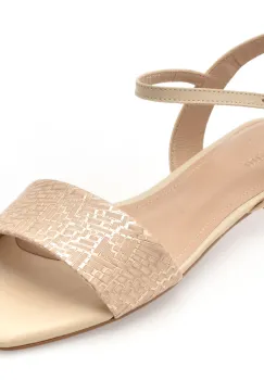 Sandale FLAVIA PASSINI bej, 1078691, din piele naturala imagine