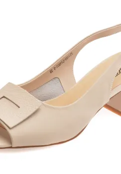 Sandale FLAVIA PASSINI bej, 1160, din piele naturala imagine