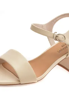 Sandale FLAVIA PASSINI bej, 1205, din piele naturala imagine