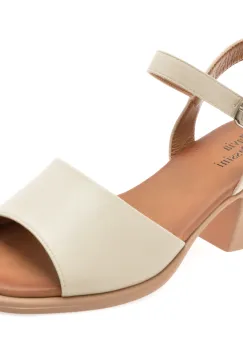 Sandale FLAVIA PASSINI bej, 1389G16, din piele naturala imagine