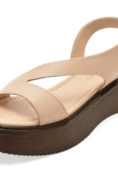 Sandale FLAVIA PASSINI bej, 1652, din piele naturala imagine
