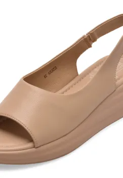 Sandale FLAVIA PASSINI bej, 25636, din piele naturala imagine