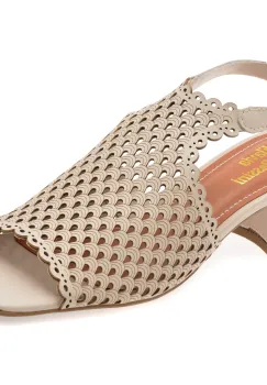 Sandale FLAVIA PASSINI bej, 356719, din piele naturala imagine
