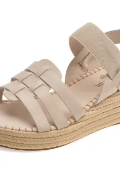 Sandale FLAVIA PASSINI bej, 366411, din piele naturala imagine