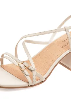 Sandale FLAVIA PASSINI bej, 367903, din piele naturala imagine