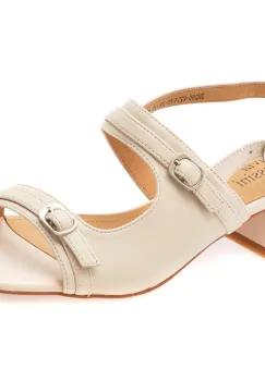 Sandale FLAVIA PASSINI bej, 3H260, din piele naturala imagine