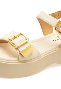 Sandale FLAVIA PASSINI bej, 51117, din piele ecologica imagine