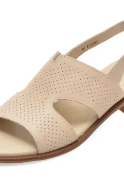 Sandale FLAVIA PASSINI bej, 60841, din piele naturala imagine