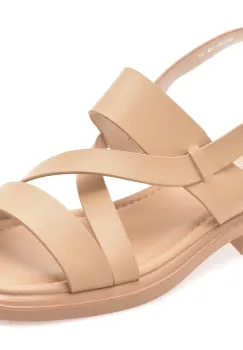 Sandale FLAVIA PASSINI bej, 6A038, din piele naturala imagine