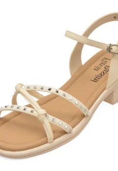 Sandale FLAVIA PASSINI bej, 880850, din piele ecologica imagine