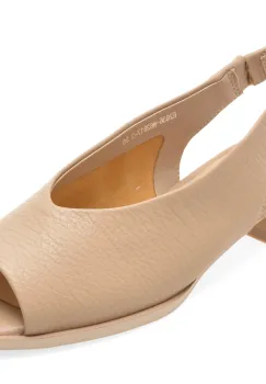 Sandale FLAVIA PASSINI bej, E2636, din piele naturala imagine