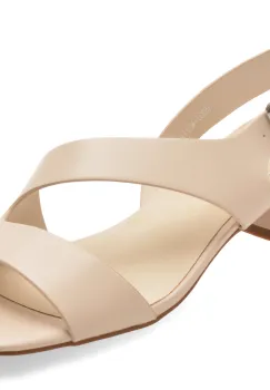 Sandale FLAVIA PASSINI bej, H5937, din piele naturala imagine