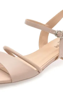 Sandale FLAVIA PASSINI bej, Q2716, din piele naturala imagine