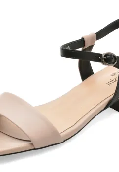 Sandale FLAVIA PASSINI bej, X9015, din piele naturala imagine