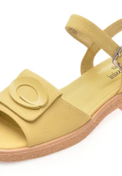 Sandale FLAVIA PASSINI galbene, 80469, din piele naturala imagine