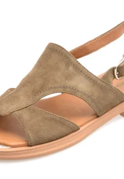 Sandale FLAVIA PASSINI gri, 1277C23, din piele intoarsa imagine