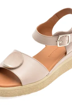 Sandale FLAVIA PASSINI gri, 13221, din piele naturala imagine