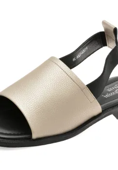 Sandale FLAVIA PASSINI gri, 1352G26, din piele naturala imagine