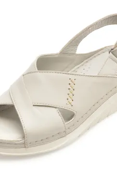 Sandale FLAVIA PASSINI gri, 1481, din piele naturala imagine