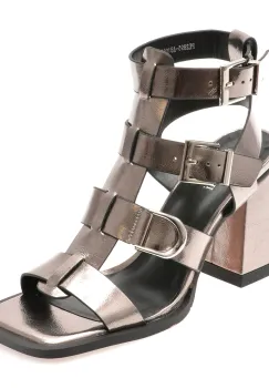 Sandale FLAVIA PASSINI gri, 2895, din piele naturala imagine