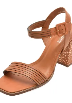 Sandale FLAVIA PASSINI maro, 1200498, din piele naturala imagine